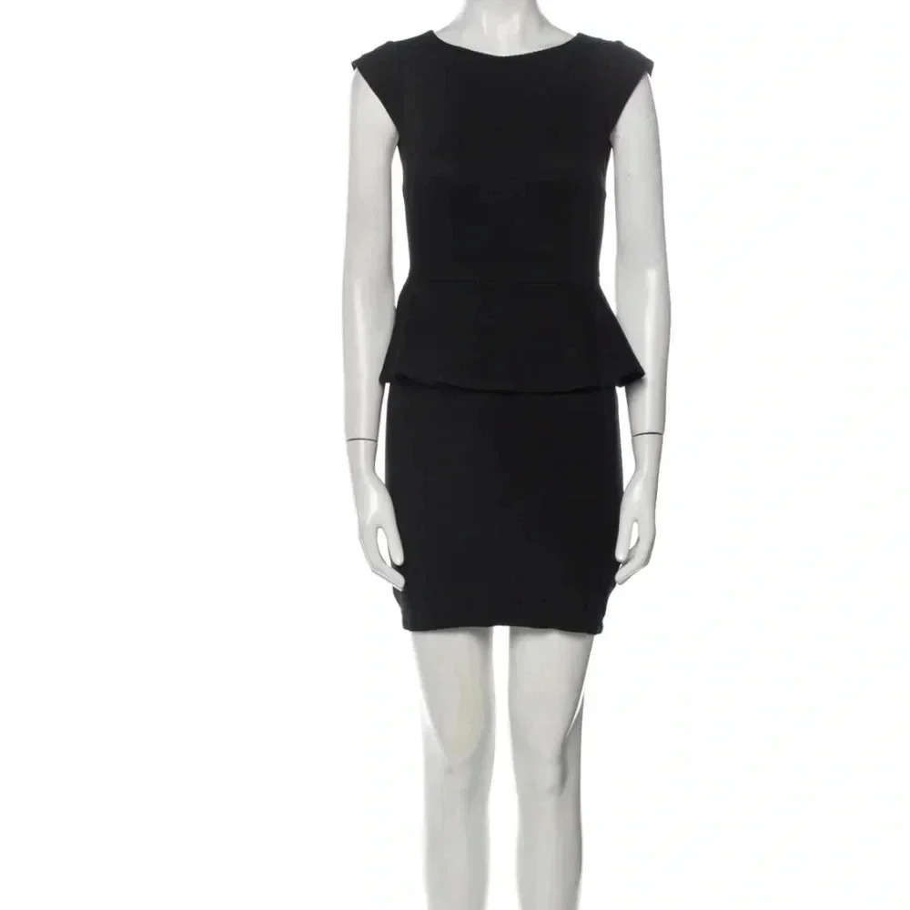Alice + Olivia employed Bateau Neckline Mini Dress size 6